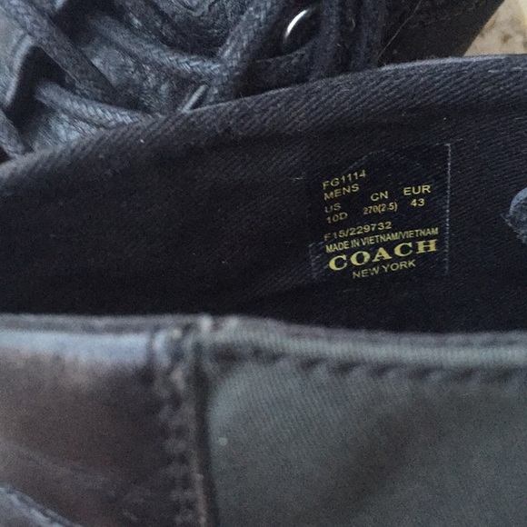 Coach Sneakers - Picture 5 of 8